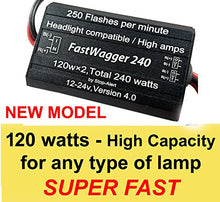 FastWagger 240W Headlight Flasher Module - 12-24V, 10A